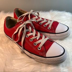 Converse All Stars - Red - Men 7/Women 9